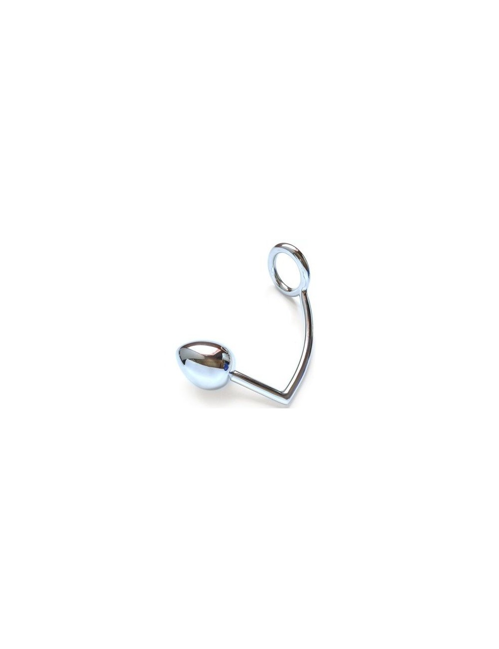 METAL HARD - RING WITH ANAL HOOK 45MM