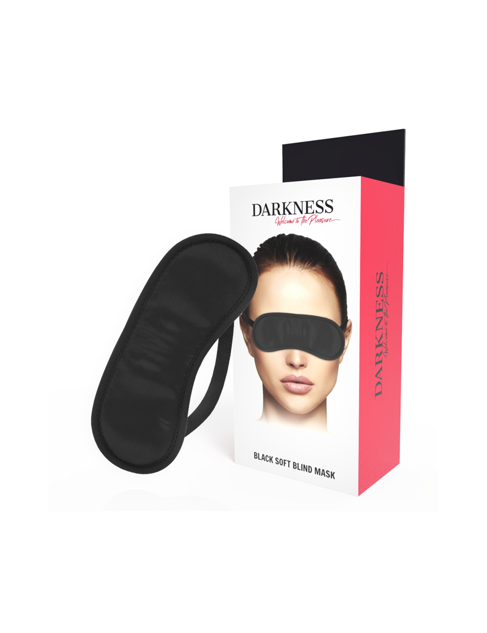 DARKNESS - STRAIGHT BLACK MASK