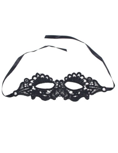 QUEEN LINGERIE - BLACK MASK ONE SIZE