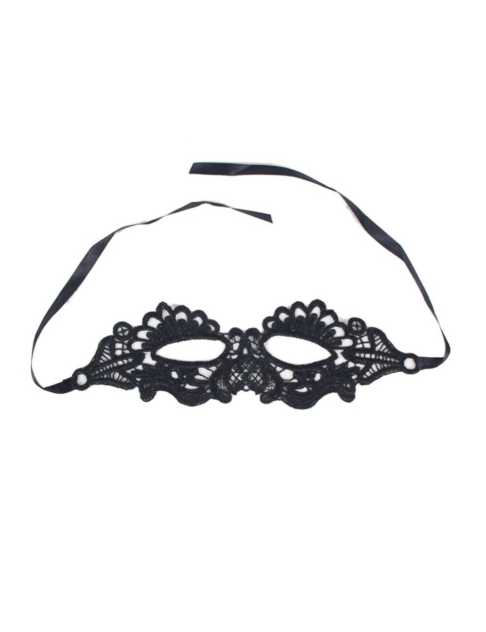 QUEEN LINGERIE - BLACK MASK ONE SIZE