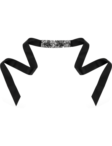 COQUETTE CHIC DESIRE - LACE MASK BLACK