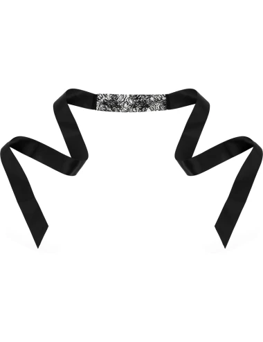 COQUETTE CHIC DESIRE - LACE MASK BLACK