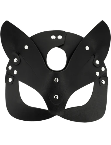 COQUETTE CHIC DESIRE - VEGAN LEATHER MASK WITH BUNNY EARS