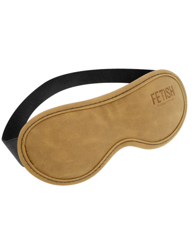 FETISH SUBMISSIVE ORIGEN - VEGAN LEATHER MASK WITH NEOPRENE LINING