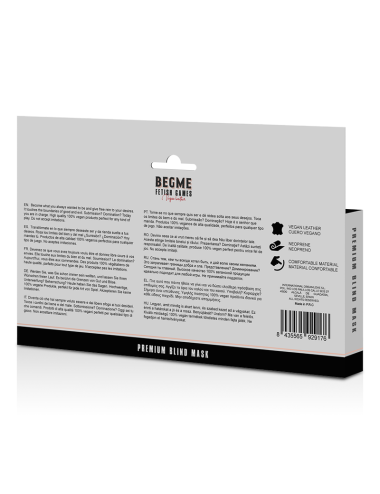 BEGME -  BLACK EDITION PREMIUM BLIND MASK  WITH NEOPRENE LINING