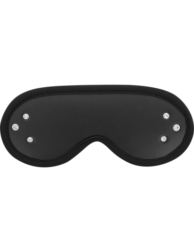 COQUETTE CHIC DESIRE - FANTASY VEGAN LEATHER BLIND MASK WITH NEOPRENE LINING