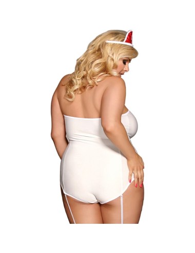 SUBBLIME - SEXY NURSE COSTUME WITH TEDDY L/XL
