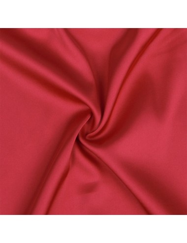 SUBBLIME - SATIN BABYDOLL WITH LACE RED L/XL