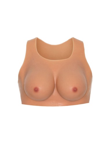 HIDDEN DESIRE - ALTER EGO WEARABLE BREAST TOP D-CUP FLESH