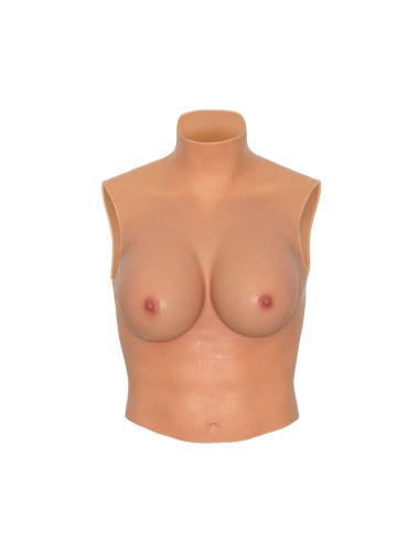 HIDDEN DESIRE - ALTER EGO WEARABLE BREAST SHIRT D-CUP FLESH