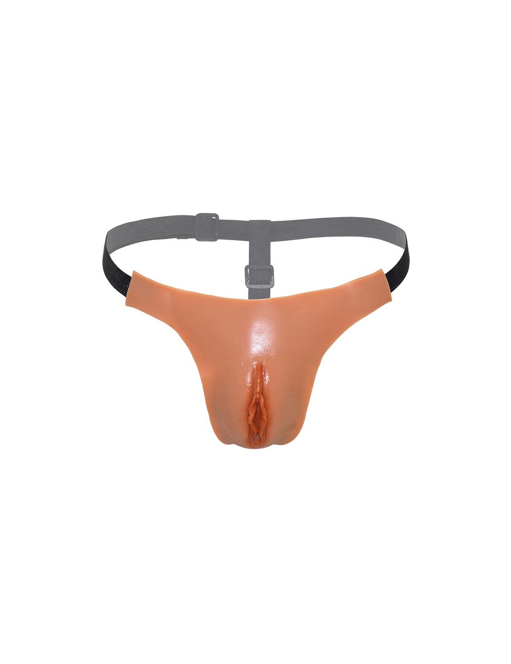 HIDDEN DESIRE - ALTER EGO ADJUSTABLE OPEN VAGINA STRING FLESH HIDDEN DESIRE - ALTER EGO ADJUSTABLE OPEN VAGINA STRING FLESH