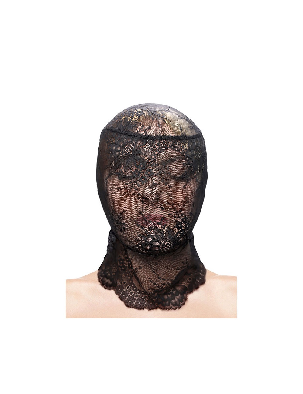 NS NOVELTIES - FETISH & FASHION LACE HOOD BLACK NS NOVELTIES - FETISH & FASHION LACE HOOD BLACK
