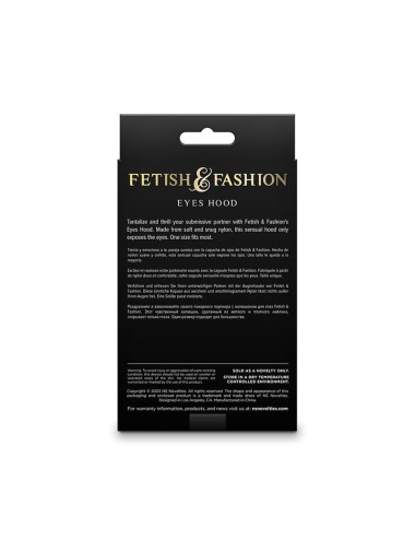NS NOVELTIES - FETISH & FASHION EYES HOOD NYLON WHITE