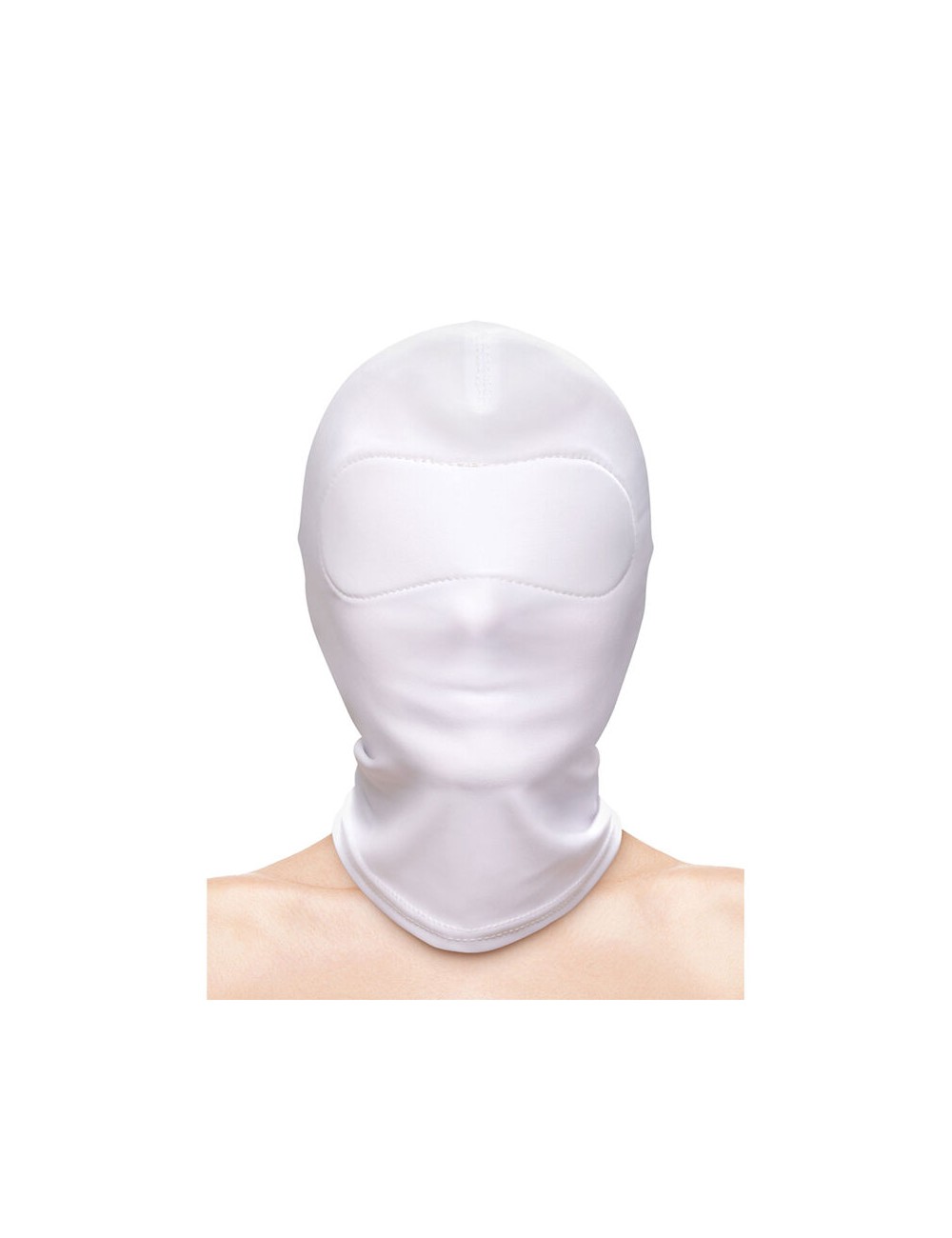 NS NOVELTIES - FETISH & FASHION CLOSED HOOD NYLON WHITE NS NOVELTIES - FETISH & FASHION CLOSED HOOD NYLON WHITE