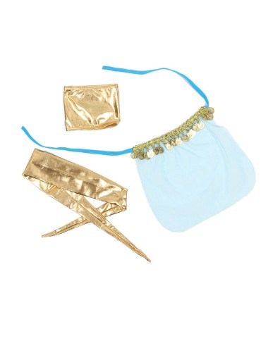SUBBLIME - INDIA STYLE BLUE LINGERIE SET S/M