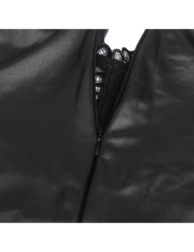 SUBBLIME - SEXY LEATHER DRESS L/XL