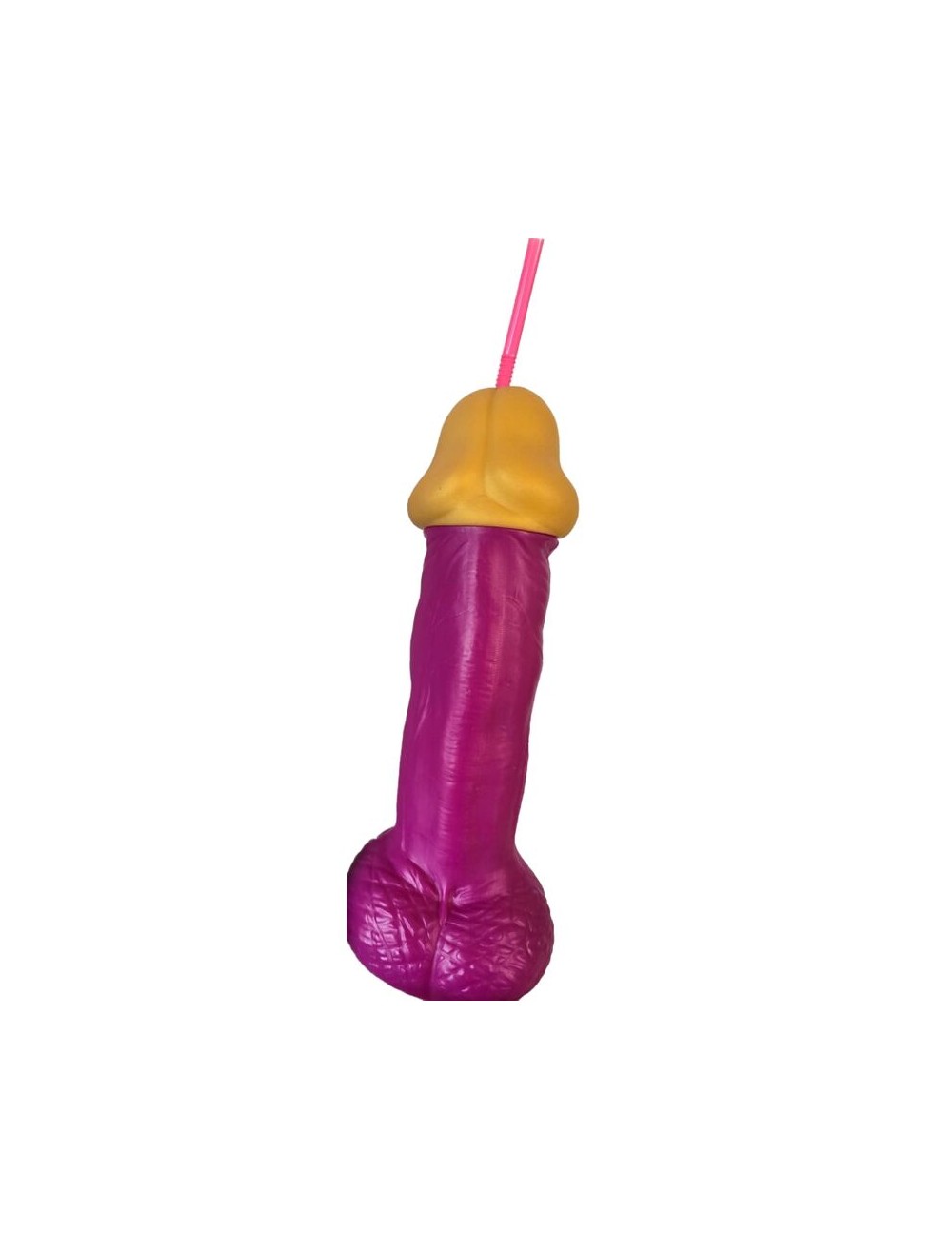 DIABLO PICANTE - VASO PENE PLÁSTICO FUCSIA DIABLO PICANTE - VASO PENE PLÁSTICO FUCSIA