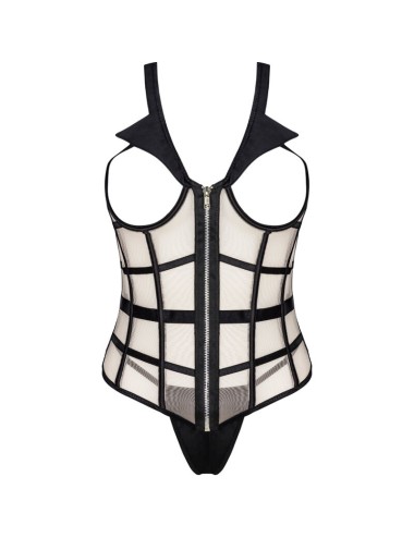 LIVCO CORSETTI FASHION - LAURA LC 20215 CORSET + STRING L/XL