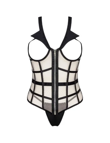 LIVCO CORSETTI FASHION - LAURA LC 20215 CORSET + STRING L/XL