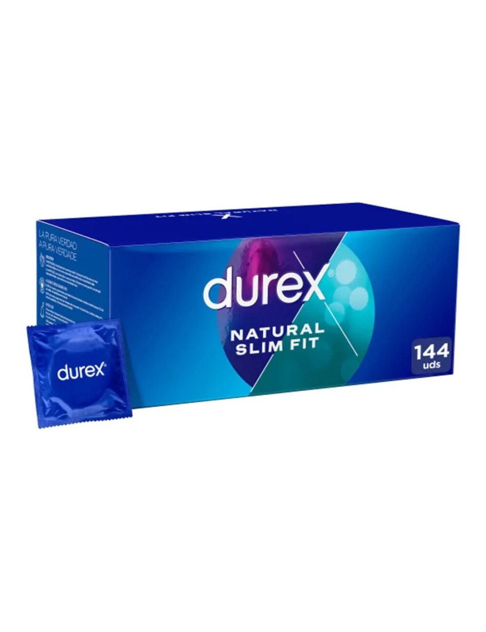 DUREX - BASE NATUREL SLIM FIT 144 UNITÉS DUREX - BASE NATUREL SLIM FIT 144 UNITÉS