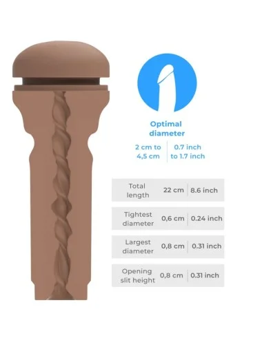 KIIROO - FEEL STROKER FESSES EXTRA SERREES MARRON MOYEN
