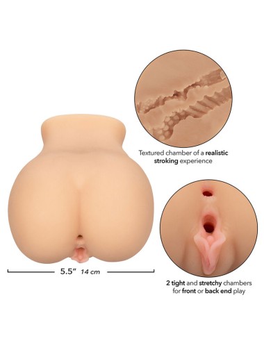 CALEXOTICS - LA FILLE DU FERMIER DOUBLE MASTURBATEUR RÉALISTE CHAIR