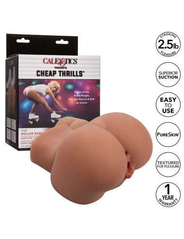 CALEXOTICS - THE ROLLER BABE LE MASTURBATEUR DOUBLE RÉALISTE FLESH