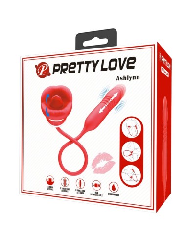 PRETTY LOVE - ASHLYNN MASTURBATEUR BOUCHE ROUGE