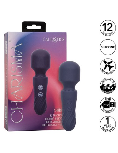 CALEXOTICS - CHARISMA CHARM MASSEUR 12 FONCTIONS VIOLET