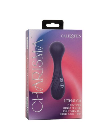 CALEXOTICS - CHARISMA TEMPTATION MASSAGER 12 FUNCTIONS PURPLE
