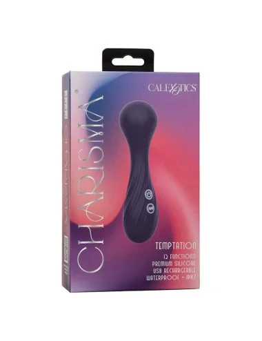 CALEXOTICS - CHARISMA TEMPTATION MASSAGER 12 FUNCTIONS PURPLE