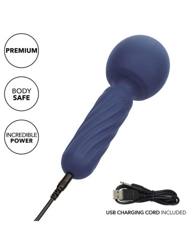 CALEXOTICS - CHARISMA SEDUCTION MASSAGER 12 FUNCTIONS 17.75 CM X 6.25 CM PURPLE