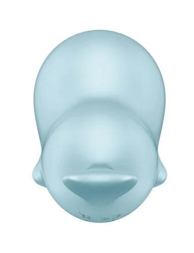 SATISFYER - SASSY SEAL STIMULATOR & VIBRATOR BLUE