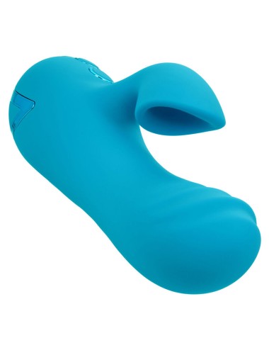 CALEXOTICS - SUNSET BEACH SEDUCER VIBRATOR & STIMULATOR 10 FUNCTIONS BLUE