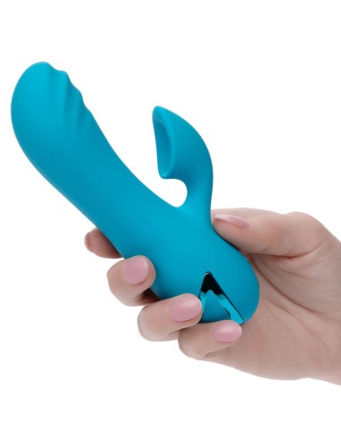 CALEXOTICS - SUNSET BEACH SEDUCER VIBRATOR & STIMULATOR 10 FUNCTIONS BLUE