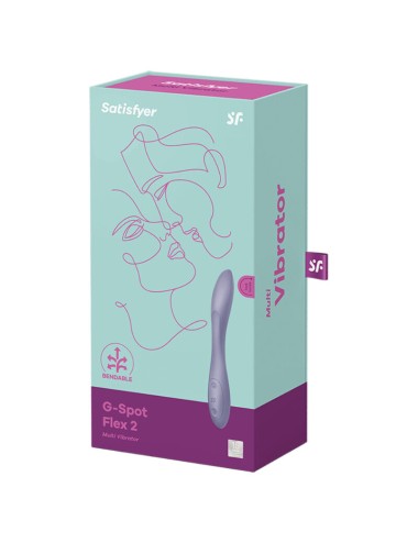 SATISFYER - G-SPOT FLEX 2 MULTI VIBRATOR PURPLE