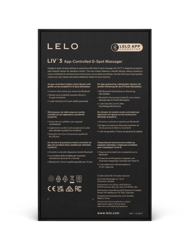 LELO - LIV™ 3 G-SPOT STIMULATOR BLUE