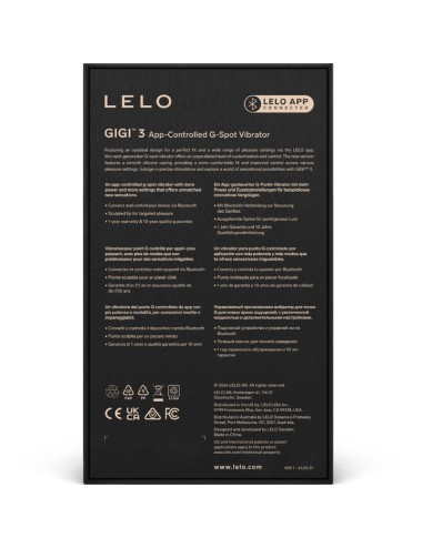 LELO - GIGI™ 3 G-SPOT VIBRATOR PINK