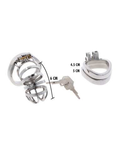 HIDDEN DESIRE - EXTREME CHASTITY COCK CAGE METAL