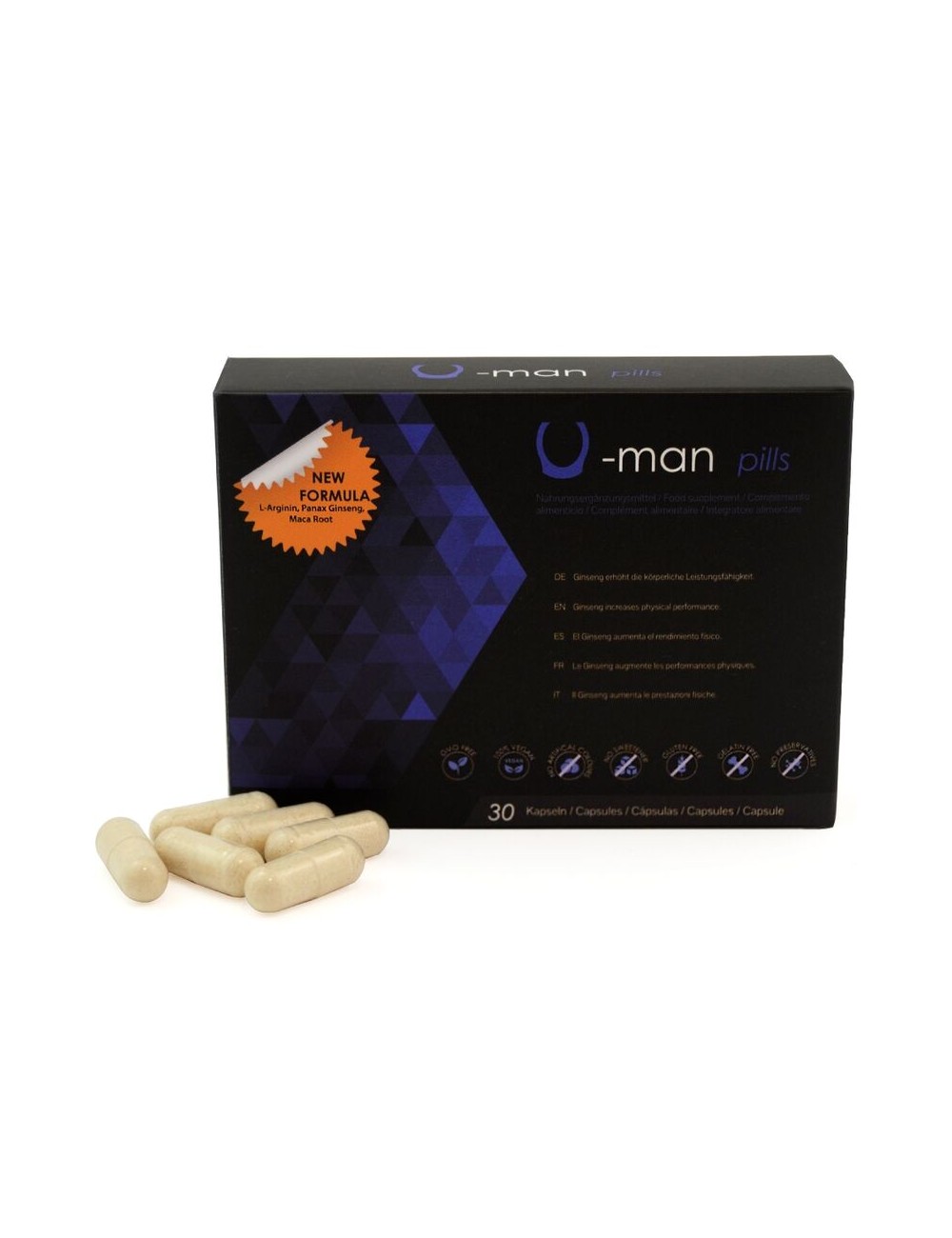 500 COSMETICS - U-MAN ENHANCES PENIS SIZE AND SEXUAL POWER - CAPSULES 500 COSMETICS - U-MAN ENHANCES PENIS SIZE AND SEXUAL POWER - CAPSULES