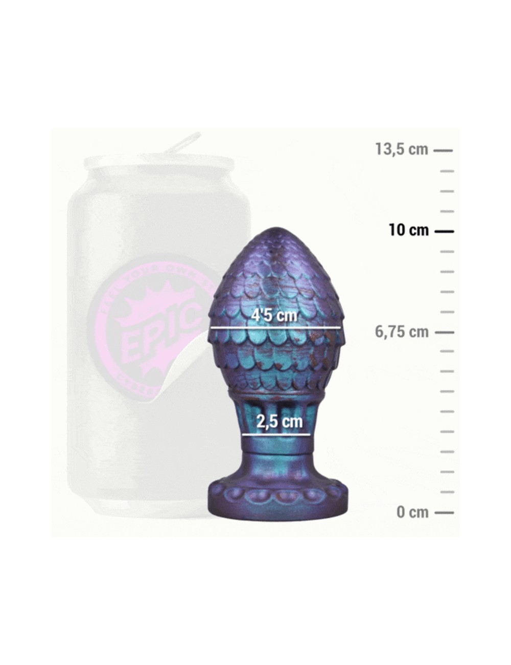 EPIC - VRAKOS DRAGON EGG ANAL PLUG SIZE S