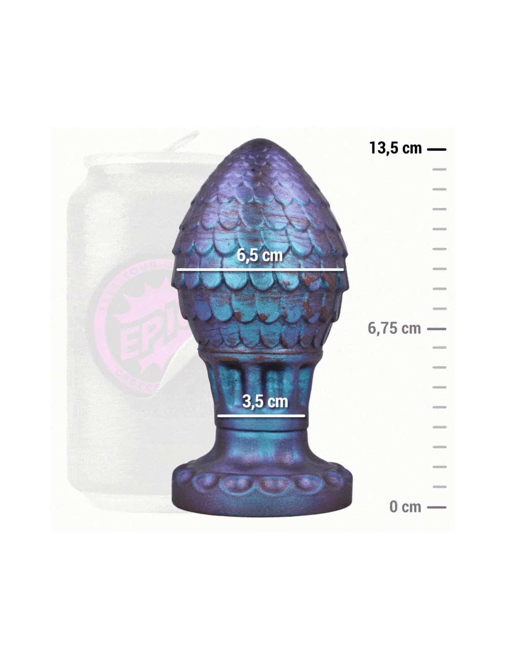 EPIC - VRAKOS DRAGON EGG ANAL PLUG SIZE L