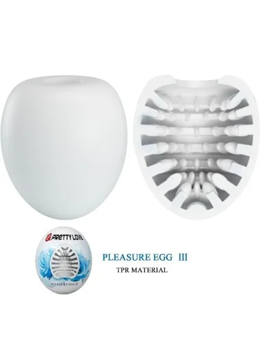 PRETTY LOVE - MALE MASTURBATOR EGG WHITE