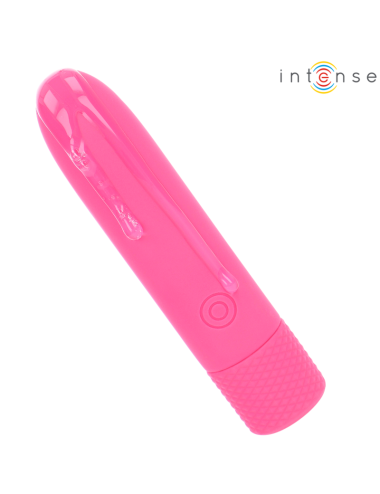 INTENSE - SYMONE USB RECHARGEABLE VIBRATING BULLET 8 VIBRATIONS PINK 10 X 2.2 CM