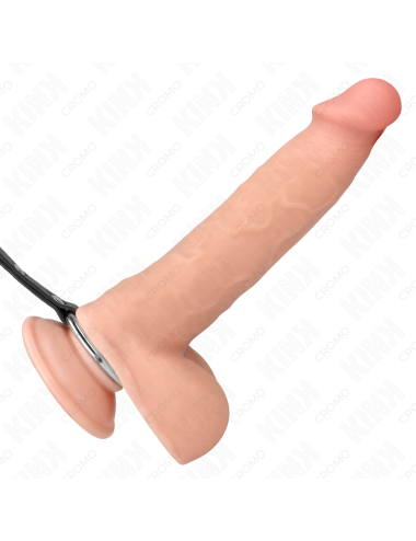KINK - METAL PENIS RING WITH CHAIN AND ADJUSTABLE NIPPLE CLAMPS
