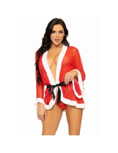 LEG AVENUE - SEXY CHRISTMAS LINGERIE COSTUME SANTA RED M/L