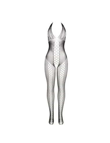 SUBBLIME - 951832 BODYSTOCKING WITH OPEN BACK AND CROSS DETAILS BLACK ONE SIZE