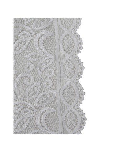 SUBBLIME - 953850 LACE BODYSUIT WHITE S/M