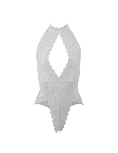 SUBBLIME - 953867 LACE BODYSUIT WHITE L/XL