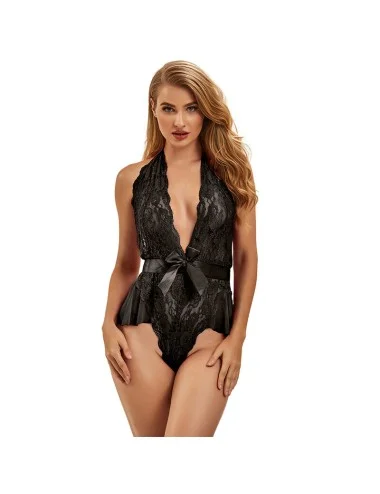 SUBBLIME - 930882 SEXY BODY WITH RUFFLES BLACK L/XL